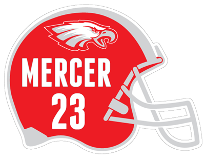 Boys Football Helmet Yard Sign