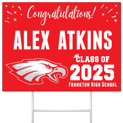 Graduation Yard Sign A