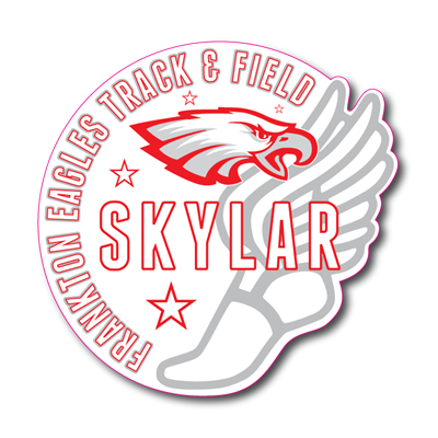 Track & Field Decal